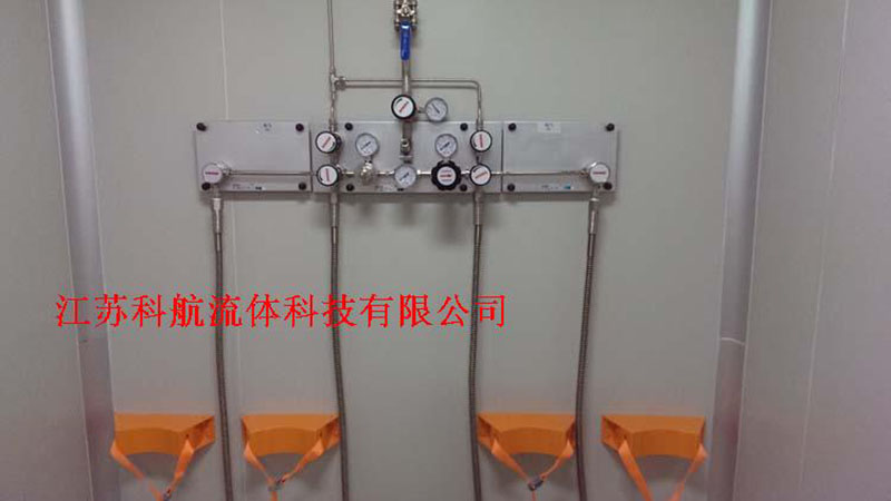 淮南矿业集团化工实验室钢瓶气体管道安装