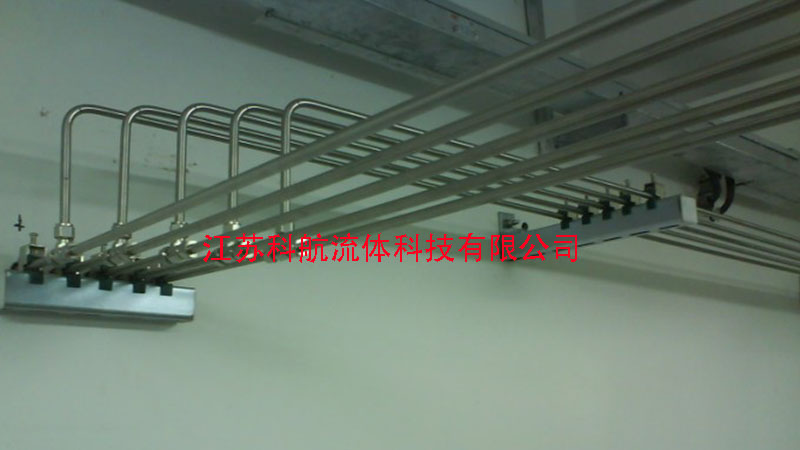 阜阳啤酒厂实验室气路铺设