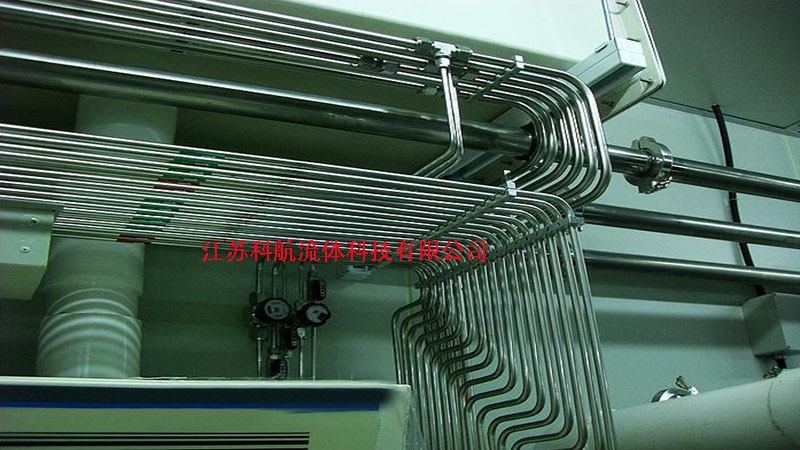 实验室高纯气体控制系统管线安装