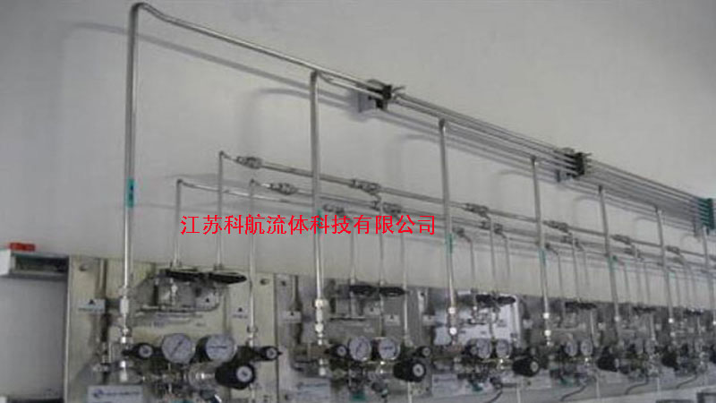 西藏拉萨啤酒实验室气体管路控制系统工程安装