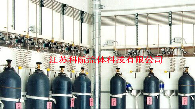 新疆乌鲁木齐国际实业股份实验室气路系统安装