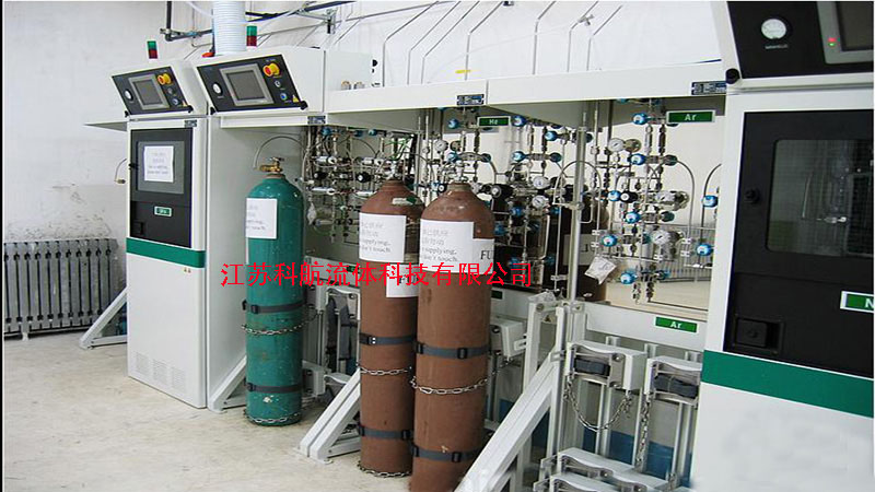 天津大学实验室气体管道安装