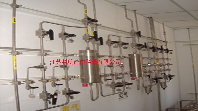 金华双鹿实验室色谱管路系统改造