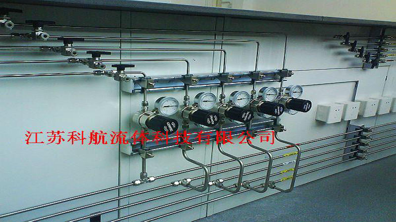 嘉兴民丰特种纸实验室仪器管道铺设