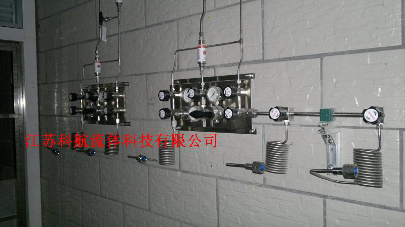 宿迁苏酒集团实验室高纯气体压力管道改造