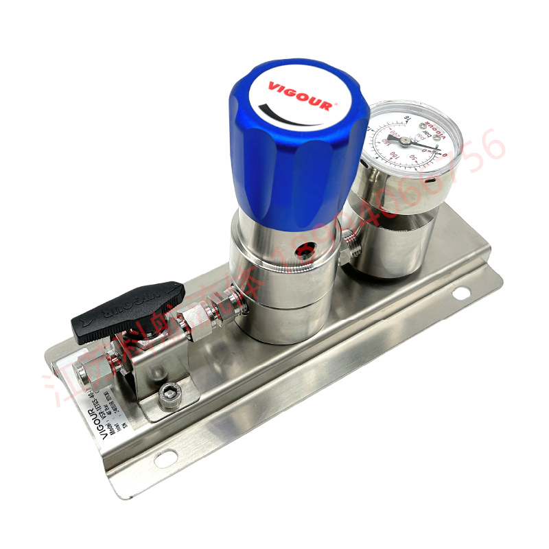 德国VIGOUR二级减压阀面板